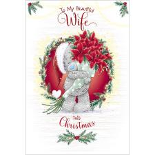 Beautiful Wife Me to You Bear Christmas Card Image Preview